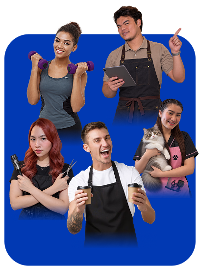 Shop owners and local businesses Bizpoint is built for